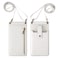New Ladies Multifunctional Crossbody Vertical Mini Shoulder Bag/Mobile Phone Bag White