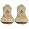 High Quality Car Seat Cover 2/Pcs Set, Universal Car Seat Cover, Beige