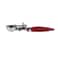 Ascot Ice Cream Scoop Silver And Red
