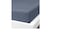 Generic Fitted Sheet, Blue -Grey140X200cm