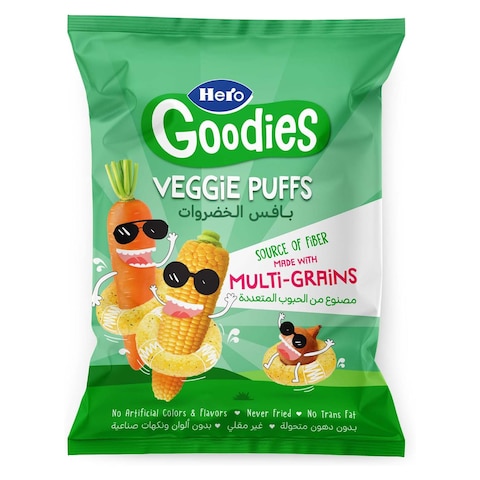 Hero Goodies Veggie Puffs - 30 gram