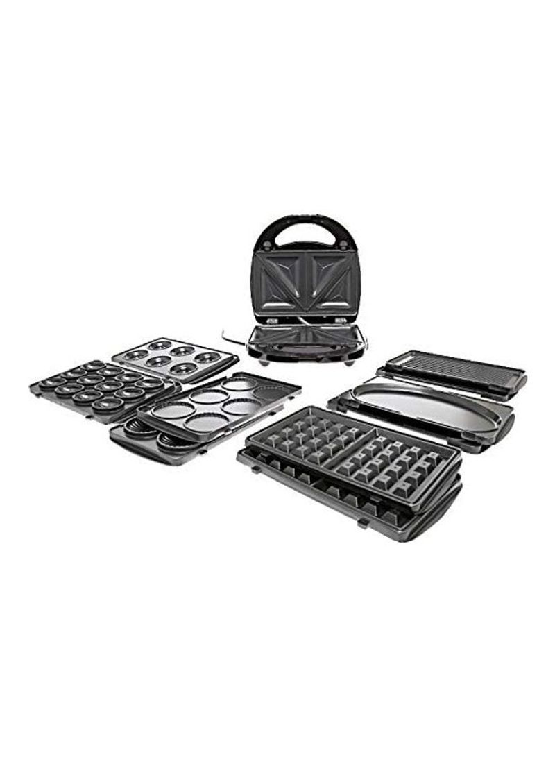 Buy Orbit Sandwich Maker 760W Orbit-7-In-1 Black Online | Carrefour KSA