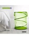 ROYALFORD Foldable Cloth Hamper Basket Green