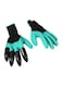 Garden Genie Pair Of Garden Gloves Blue/Black Medium