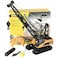 HUINA 1572 15CH RC Alloy Crane 1/14 2.4GHz Engineering Moveable Latticed Boom Hook Mechanical Truck Toy Car with Sound Light