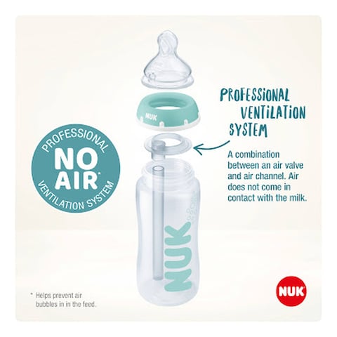 Nuk Anti-Colic Professional Feeding Bottle Green 300ml