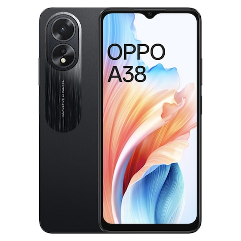 Oppo A38 Dual SIM 6GB RAM 128GB 4G Glowing Black