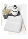 Princess 4-Piece Fast Absorbent Hand Towel Set, White 40 X 70cm