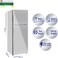 Super General 420L Net Capacity Double Door Refrigerator Inox SGR510I