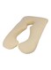 Generic - Maternity Pillow Cotton Beige 120x80centimeter