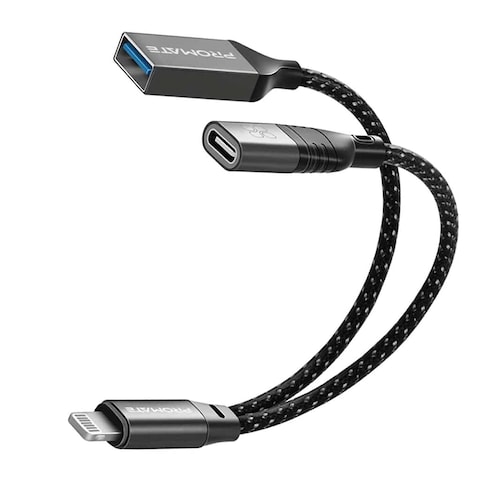 Promate OTGLink-i OTG Media Adapter for iOS Devices