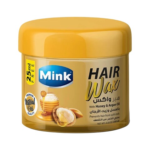 Mink Hair Wax With Mink Oil And Honey - 150 Gm