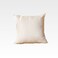 Luna Home 1 Piece 50*50cm Size, 100% Linen Cushion Cover, Solid Ivory