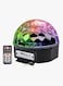 Generic Crystal Magic Ball LED Light Multicolour