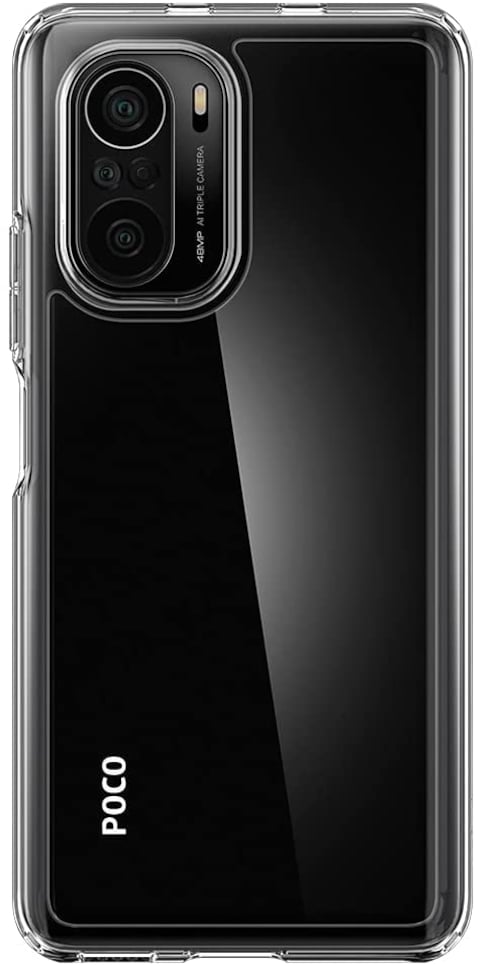 Spigen Ultra Hybrid designed for Xiaomi Poco F3 case cover - Crystal Clear
