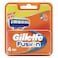 Gillette Fusion Power Shaving Razor Cartridge 4 Piece