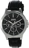 Casio - Standart Men's Black Dial Leather Band Watch - MTP-V300L-1AUDF