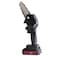Generic-24V Lithium Battery 4 Inch Guide Plate Cordless Chain-Saw Integrated Rechargeable Portable Saw Woodworking One Hand Electric Saws Household Outdoor Home Garden Pruning Brushless Electric Chain