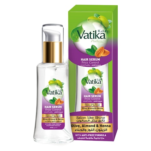 Vatika Naturals Frizz Control Hair Serum Clear 47ml