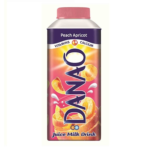 Danao Juice Milk Drink Peach Apricot Flavor 180 Ml