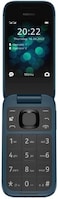 Nokia 2660 Flip Feature Phone With 2.8&quot; Display, 4G Connectivity, Hearing Aid Compatibility (Hac), Built-In Camera, MP3 Player, Wireless FM Radio And Classic Games (Dual SIM), Blue