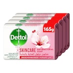 Buy Dettol Skincare Anti-Bacterial Soap Pink 165g Pack of 4 in UAE