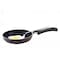 Egg Fry Pan With Spatula Black And Silver 14cm