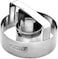 Ibili Doughnut / Cookie Cutter With Top Handle, Stainless Steel