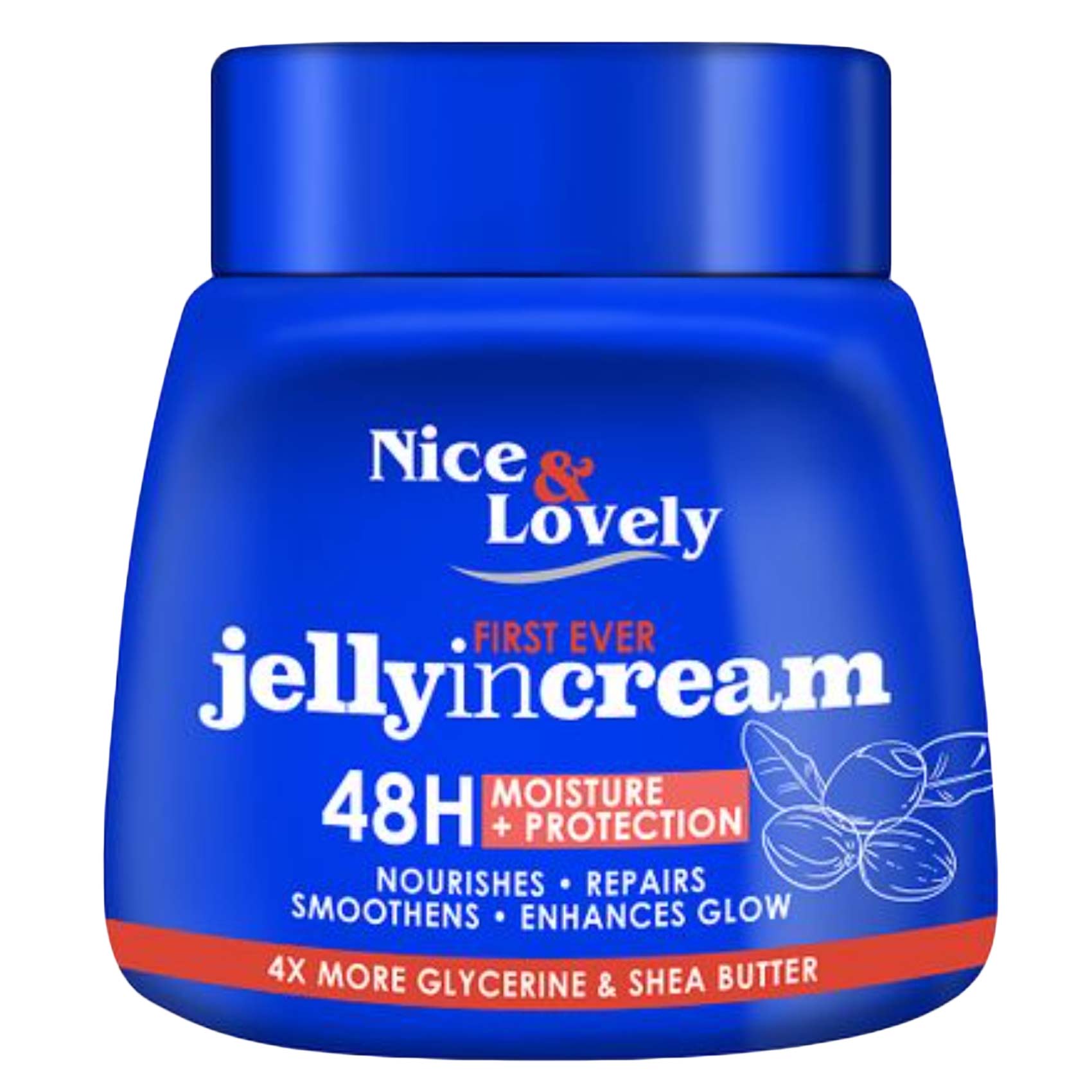 Nice &amp; Lovely Jelly In Cream Shea Butter Ultra Moisturizing Cream 110ml