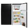 Nobel Double Door Refrigerators Black Defrost Recessed Handle R600A Inside Condenser 200 Ltrs Gross Capacity, 168 Ltrs Net Capacity NR200ST