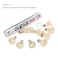 Generic-12pcs Badmintons Duck/Goose Feather Cock/Foam Head Shuttle Cocks Shuttlecocks Set Badminton Ball Game with Storage Tube