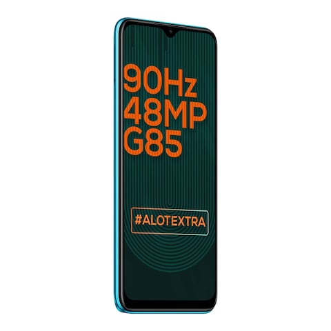 Infinix HOT 10S Dual Sim - 6.82-inch, 128GB, 4GB RAM, 4G - Heart of Ocean