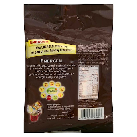 Energen Chocolate Cereals 30g Pack of 10