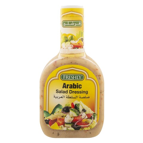 Buy Freshly Arabic Salad Dressing 473ml Online | Carrefour KSA
