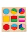 Generic Wooden fraction shape puzzle toy A54