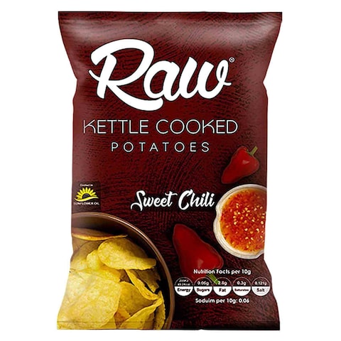 Raw Sweet Chili Kettle Cooked Potato - 45 Gm