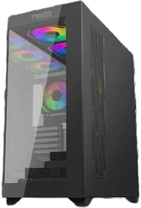 Twisted Minds Quantum 07 Mid Tempered Glass Gaming Case - Black
TM-290XL-9-B
