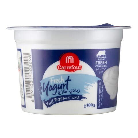 Carrefour Full Fat Fresh Yogurt 100g