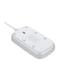 Ldnio USB Power Strip With Socket White 2Meter