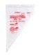 Generic 100-Peices Disposable Bags Icing Set Clear 275 X 170ml