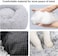 Vsell24 Fluffy Donut Style Soft Plush Machine Washable Self Calming Worming Cuddle Anti-Slip Base Circle Bed For Cats Puppies And Small Dogs Bed 60X52X46Cm