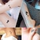 Temporary Tattoo Cute Star Tattoo Sticker Love Women Body Finger Art Waterproof Tatoo 10 Sheets