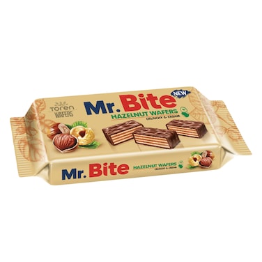 Toren Mr. Bite Crunchy And Creamy Hazelnut Wafer 38GR