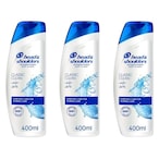 Buy Head  Shoulders Classic Clean Anti-Dandruff Shampoo 400ml 2+1 in Kuwait