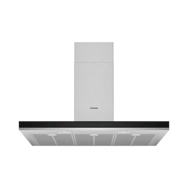 Siemens iQ300 Built-in Wall Mounted Cooker Hood LC97BHM50B Silver 90cm