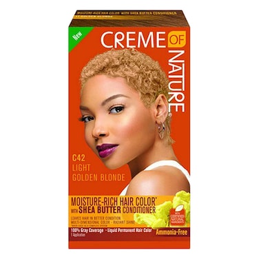 Creme Of Nature Hair Color C42 Light Golden Blonde