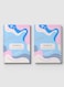 Lowha Spiral Notebook With 60 Sheets And Hard Paper Covers With Contemporary Abstract Design, For Jotting Notes And Reminders, For Work, University, School