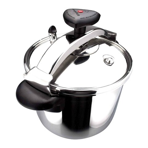 Magefesa Stainless Steel Pressure Cooker - 14 Liters - Silver