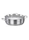 Korkmaz - Alfa Low Casserole Silver 26centimeter