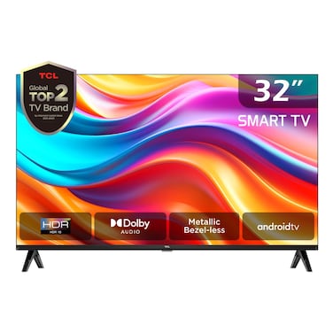 TCL 32-Inch HD Smart LED Android Google TV 32S5400AF Black 2023